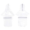 HDE Dog Raincoat - Clear Waterproof Rain Coat with Hood