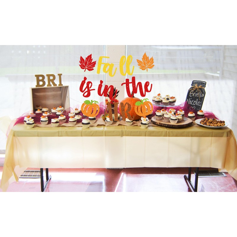 Pre-Assembeld Fall is in The Air Banner Hello Fall Banner