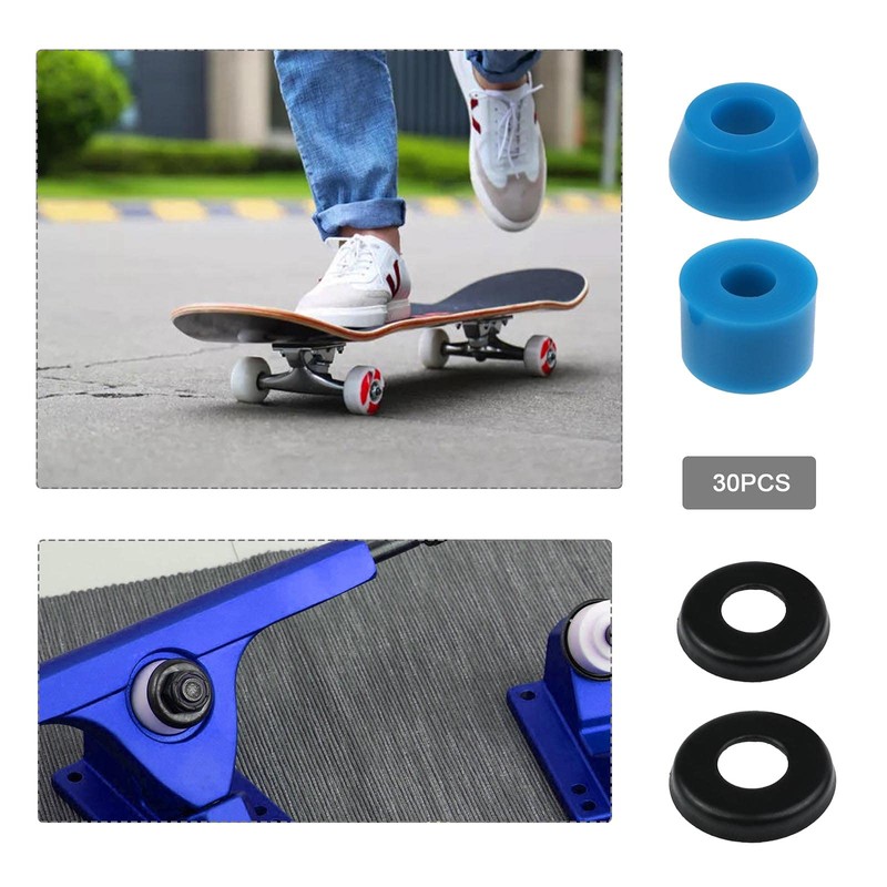 ECSiNG 3 Sets of Skateboard Truck Bushings Kit for Most