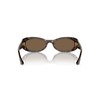 Vogue Eyewear Woman Sunglasses Dark Havana Frame, Dark Brown Lenses,