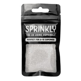 SPRINKLY - Sugar Crystals - White - 30g