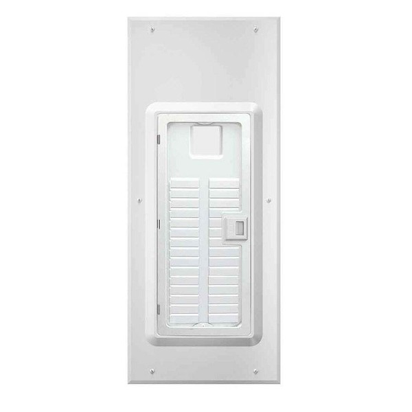Leviton LDC30-W 30 Space Indoor Load Center Cover and Door with Window, White