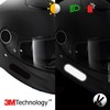 VFLUO Black Standard™ – Kit of 4 Black Retro-Reflective Helmet