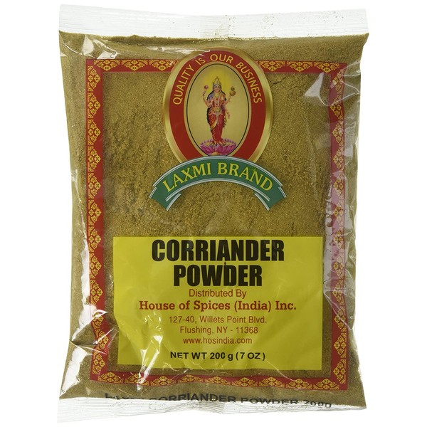 Laxmi All-Natural Ground Coriander Powder - 7oz