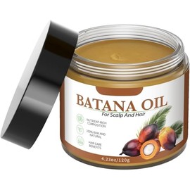 MOTOSHITAceite de Batana 100% Natural 120g - Película Nutritiva para Cabello y Scalp | Tratamiento Profundo para Todos los Tipos de Cabello （120G）
