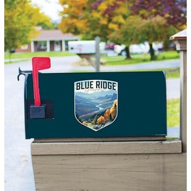 Blue Ridge Georgia Design A Souvenir Magnetic Mailbox Cover