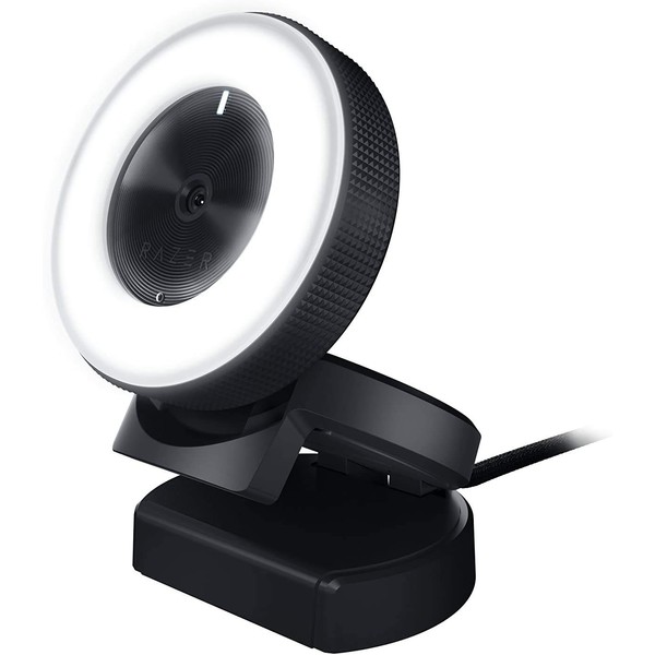 Razer Kiyo RZ19-02320100-R3M1-A Webcam 1080p/30FPS 720p/60FPS with Ring Light, Autofocus,