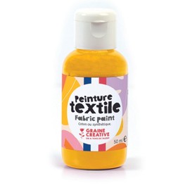 Graine Créative Textile Paint 50 ml – Golden Yellow