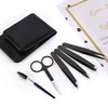 Eyebrow Tweezers Professional Set 6 PCS, Stainless Steel Eyebrow Trimming