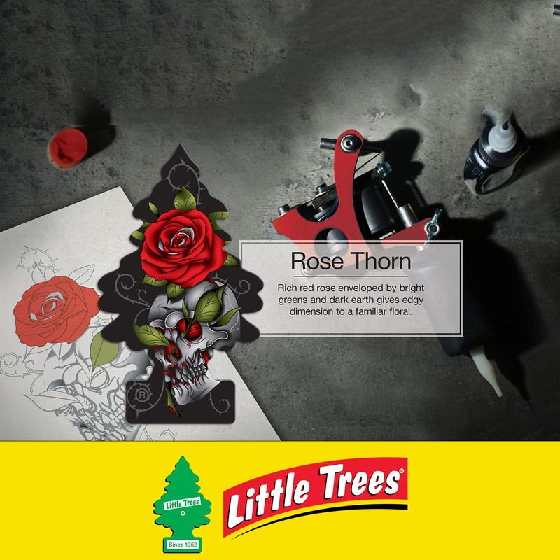 LITTLE TREES Car Air Freshener | Hanging Paper Tree for