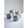 Mason Cash Impressions Durable Stoneware 350ml Grey Mug, Ceramic, 13