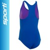 Sporti Girls' Solid Racer Back One-Piece Swimsuit - Bathing Suits