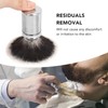 Barber Lathering Brush Soft Nylon Hair Quick Dry Anti Slip