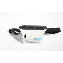 PVC Waterproof Underwater Waist Bag Large Dry Case Home for Surfing Diving Rafting (White)