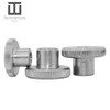 Techtanium® Knurled Nuts [High Shape] M2 Made of A1 Stainless