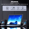 SADA V-128 Desktop Mini USB 2.1 Subwoofer Upgrade Computer Speaker