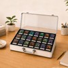 12 Pack Modular Trading Card Risers for Display Case, 9.25