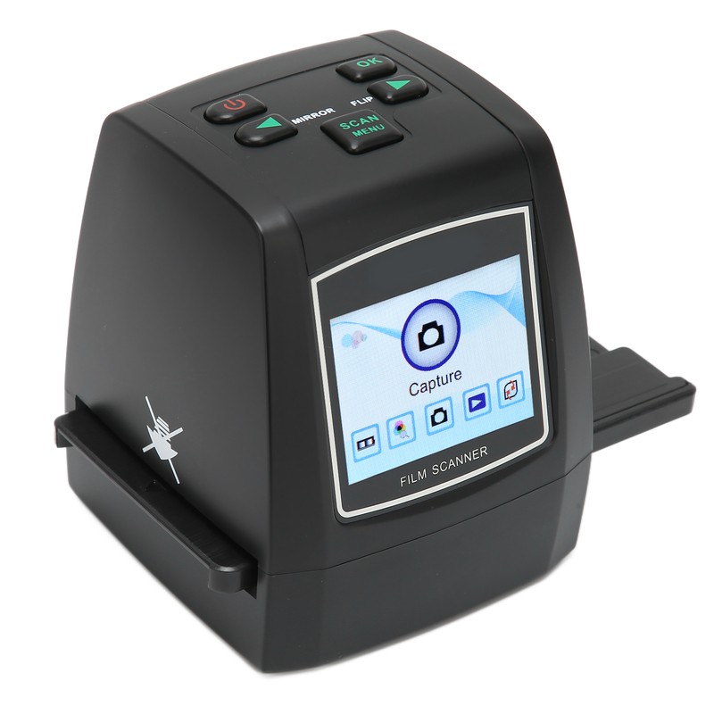 Film Scanner Digital 2.4inches Color LCD Screen Portable Picture Scanner