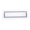 Zion Flush Mount Floor Register 3" x 10" White Modern