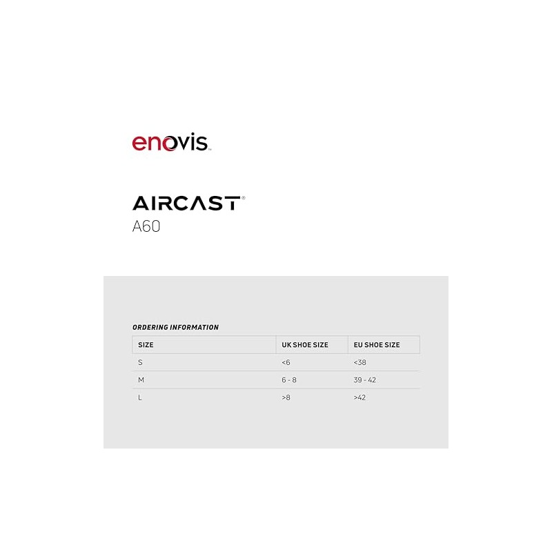 Aircast A60 Tobillera de Apoyo para el Tobillo