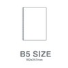 Etranger Di Costa Rica Double Ring Notebook, 90 Sheets, BASIS