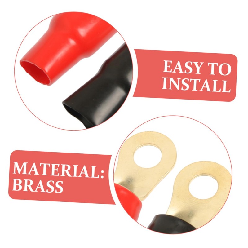 CHILDWEET Enhance Your Audio Experience 3 Pairs Brass Terminal Blocks