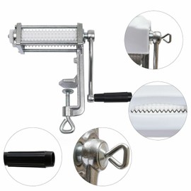 Commercial Meat Tenderizer Cuber Heavy Duty Steak Flatten Beef Clamp Kitchen，Hand Crank Flatten butchers Tool Cuber Steak Machine KitchenTool