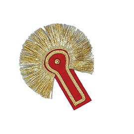 Net Toys Uniform Shoulder Flaps, Epaulettes, Fringe Shoulder Pieces, Captain Shoulder Pieces, Officer Shoulder, Ranging Badge, Military Costume Accessories, Carnival / Costumes Accessories