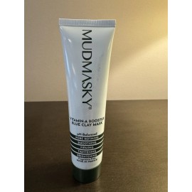 Mudmasky Vitamin A Booster Blue Clay Mask 60 ml 2 oz Full Size NEW
