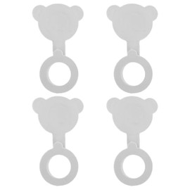 Osaladi TapóN De Drenaje para BañEra De NiñO 4 Unidades Silicona Resistente Gris Tapones De DesagüE para BañEras Infantiles con Sellado De Agua Seguro
