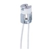 B&P Lamp® Porcelain Bi-Pin Halogen Socket fits G4, G5.3, GX5.3, and G6.35