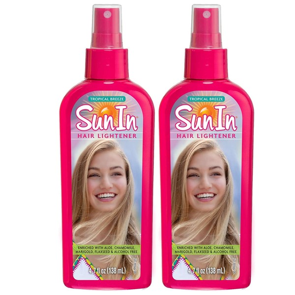 Sun In Hair Lightener, Tropical Breeze, 4.7 Fl Oz (Pack of 2)
