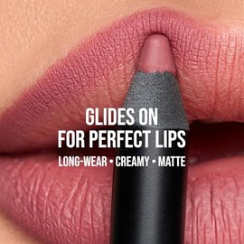 K7L- Lápiz labial rosa oscuro (vegano): duradero y resistente al agua - Buff