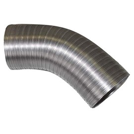 Various Ducting 125 mm - Semi Rigid Up To 1 Metre - Flexible - Aluminium - Metal