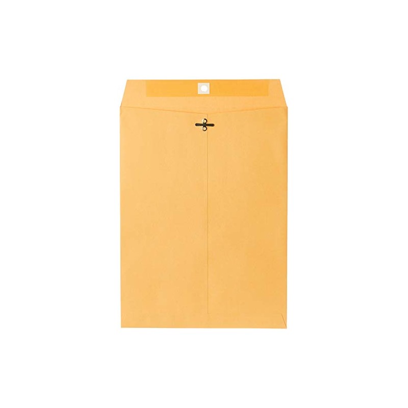 Mead Letter Size Mailing Envelopes, Clasp Closure, All-Purpose 32-lb Paper,