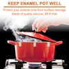 12pcs Dutch Oven Lid Protector Clips, Silicone Cookware Protector Clips