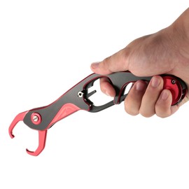 Fish Grip Ultra Light Aluminum Fish Catcher Fish Catcher (Red)