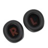 2PCS Headphone Ear Pads High Density Sponge Protein Leather Earphone