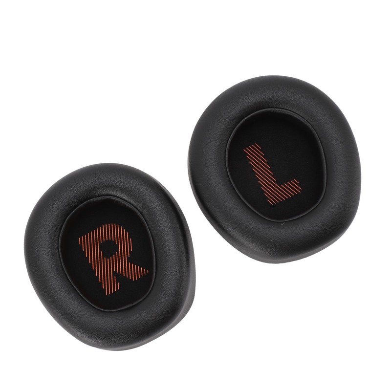 2PCS Headphone Ear Pads High Density Sponge Protein Leather Earphone