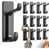 Tqswdmb Adhesive Razor Hooks,Adhesive Wall Mount Hanger Heavy Duty Waterproof