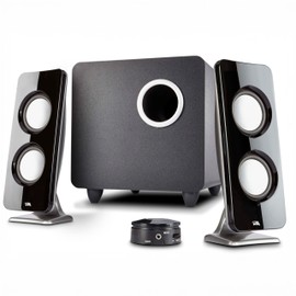 Cyber Acoustics CA-3610 2.1 Multimedia Speaker System with Subwoofer, Perfect Computer Speakers for PC or Mac, Great for Music, Movies, and Gaming