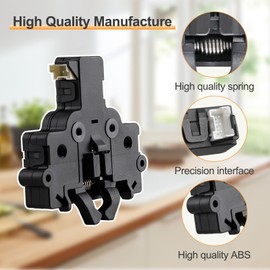 WD21X10490 Dishwasher Door Latch,Compatible with GE Haier Dishwasher Replace with 2997693 AP5668411 PS6447681 265D1214G001 EG-380781 Dishwasher Replacement Parts Door latch and Switch