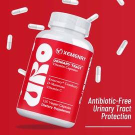 요로 - 크랜베리 D-만노스 - 방광 및 신장 지원 해독 및 정화, 120정, 3개 Yoro - Cranberry D-Mannose - Bladder and Kidney Support Detox and Cleanse, 120 Capsules, 3 Pack