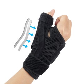 ACWOO Thumb Brace Wrist Support Right and Left Thumb Splint Breathable for Reduces Thumb Wrist Pain and Fatigue, Thumb CCD Joint Arthritis, Carpal Tunnel Syndrome (C)