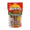 Hartz Oinkies Natural Smoked Chicken Twist Dog Treat Chews -