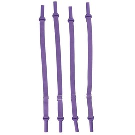 SSHHUI 4pcs Purple Adjustable Glasses Strap, No Tail Adjustable Eyewear Retainer Glasses Straps, Sunglasses Straps for Men,Women