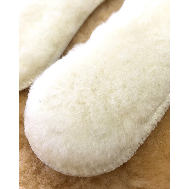Very Thick Warm Natural Wool Insole for Men and Women,