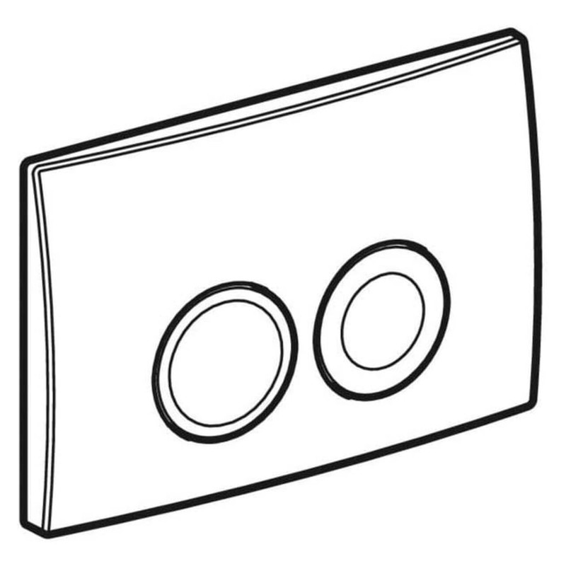 Geberit Delta 25 Flush Flush 115125115 (Alpine White)