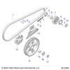 Indian Motorcycle DAMPER-CUSH DRIVE, Genuine OEM Part 5416634, Qty 1