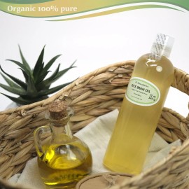 DR. ADORABLE 12 Oz Premium Rice Bran Oil Pure Organic Cold Pressed Best Fresh Multi Purpose